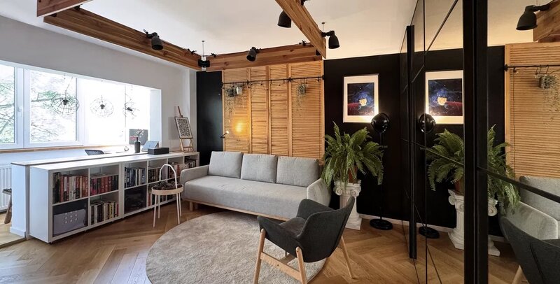 Colentina, Doamna Ghica, studio renovat cu designer
