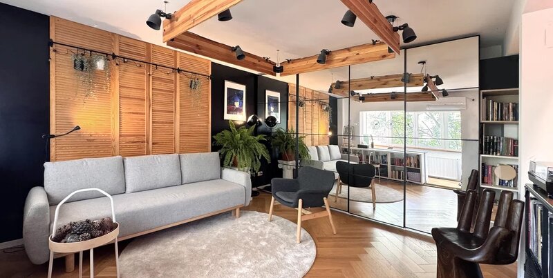 Colentina, Doamna Ghica, studio renovat cu designer