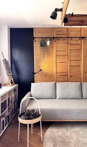 Colentina, Doamna Ghica, studio renovat cu designer